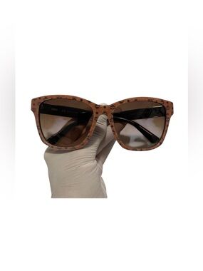 MCM Monogram Designer Shades – Chic Brown 600S Like New